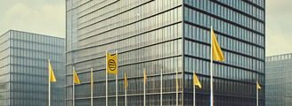 Gelber Riese: Deutsche Post wird zur DHL AG Gelber Riese: Deutsche Post wird zur DHL AG
